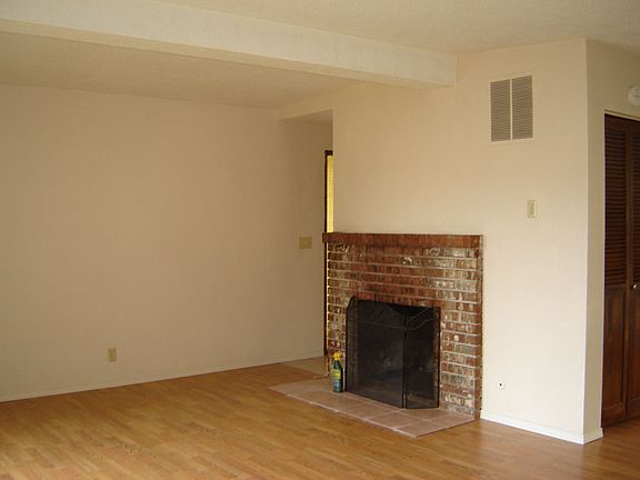 Wood burning fireplace w/gas starter