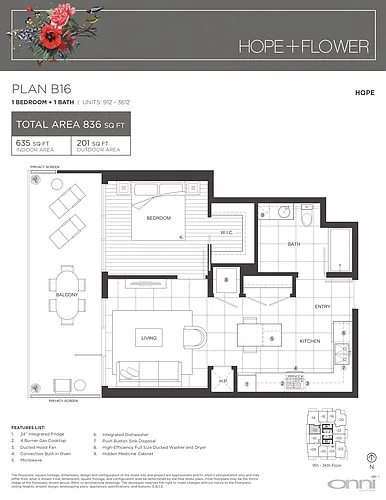 Floor plan B16