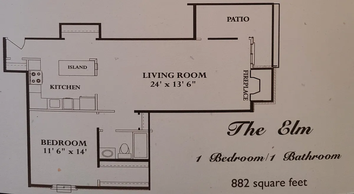 Floor plan Elm