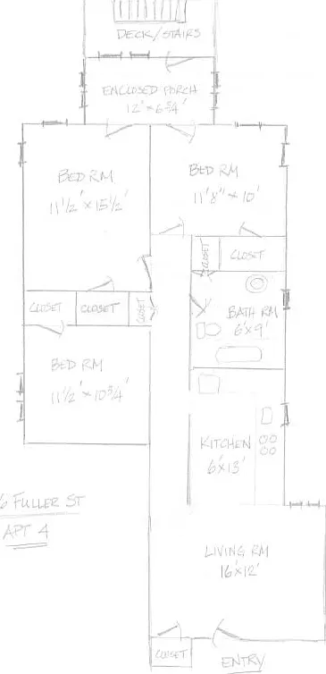 3 bed, 1100 sqft, $4,500 — Photo 1