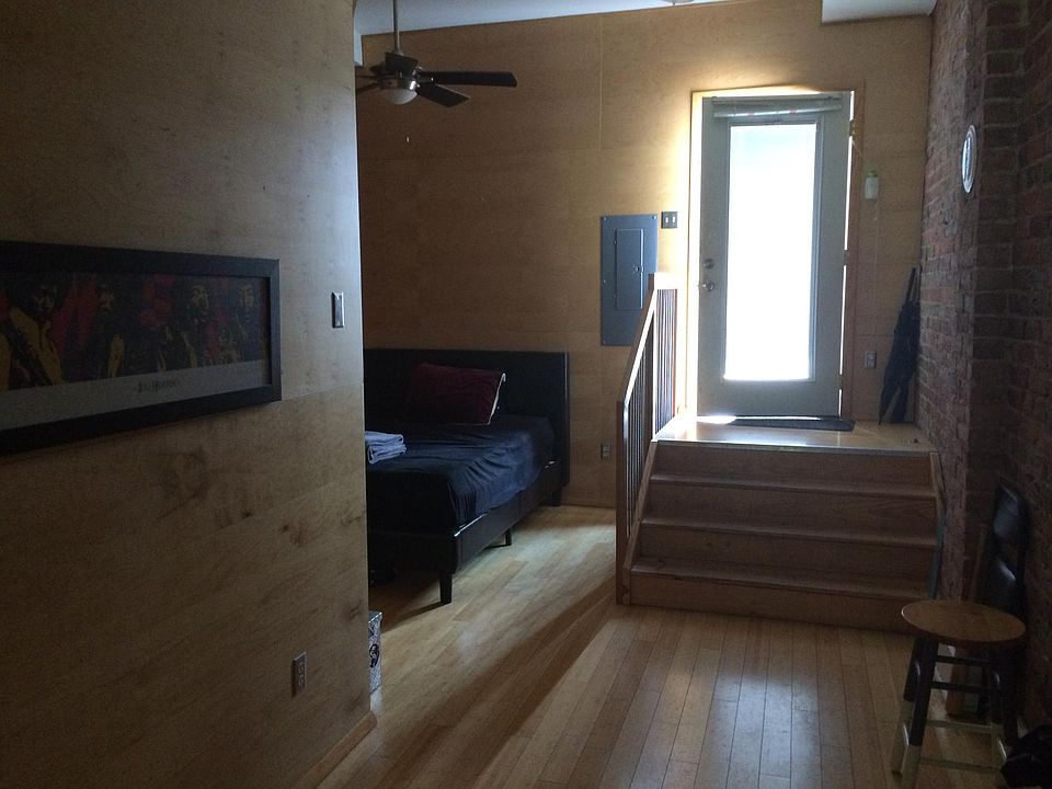 Entry door . Sleeping area