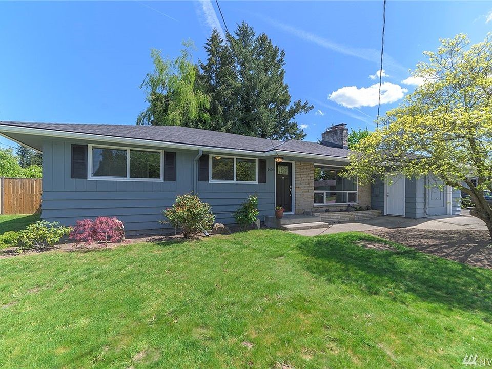 Looks like a rambler and lives like two complete and separate living areas. Notice the added convenience of the side entry into garage. Four beds, two full baths, living and flex spaces; even two fireplaces and too much new for one list. Let's start with NEW ROOF, WINDOWS & PAINT!