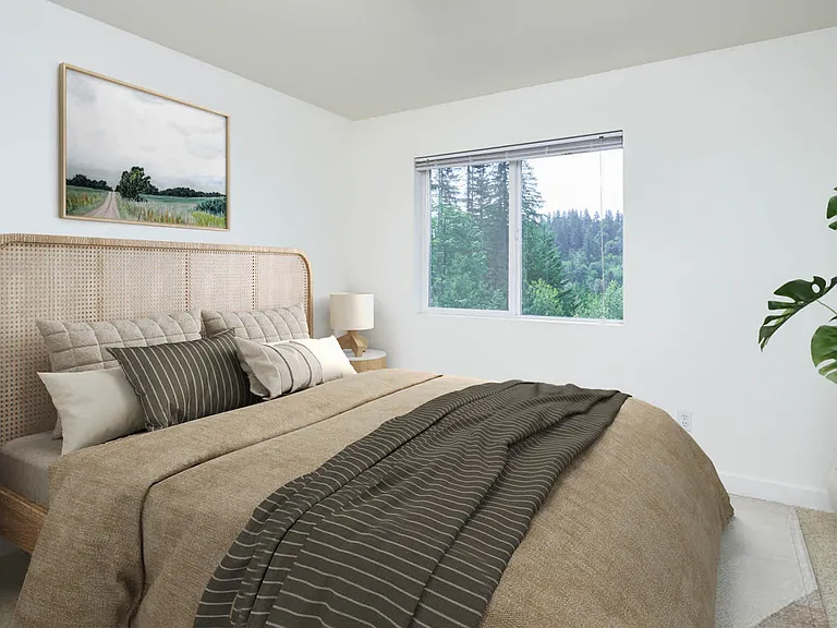 Carpeted Bedroom