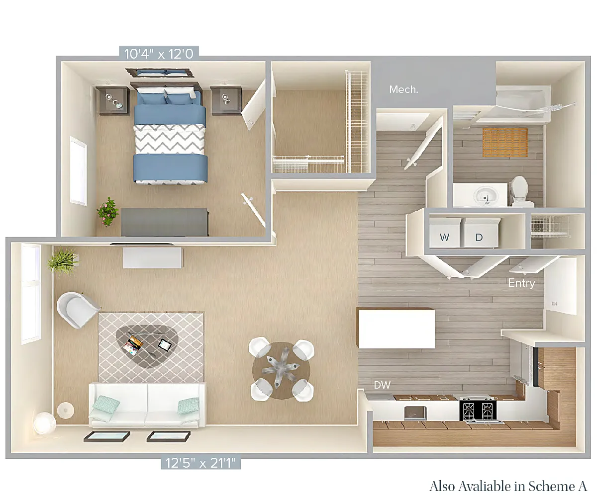 Floor plan A8-803-B