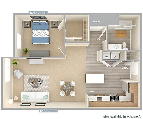Floor plan A8-803-B