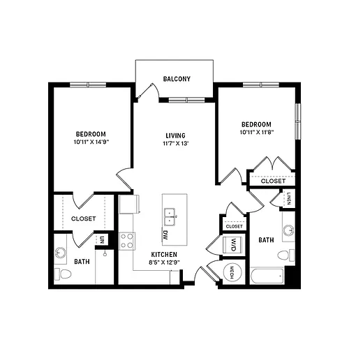 Floor plan B3