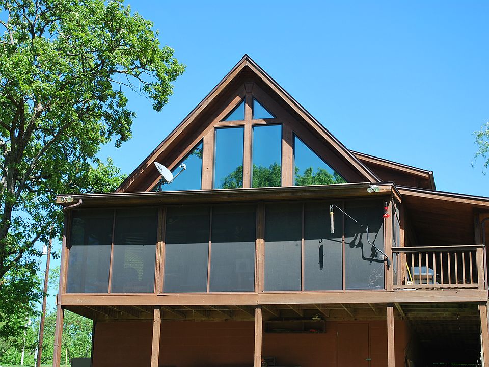 Wall of Windows to the Lake