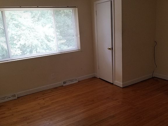 Living Room with half closet