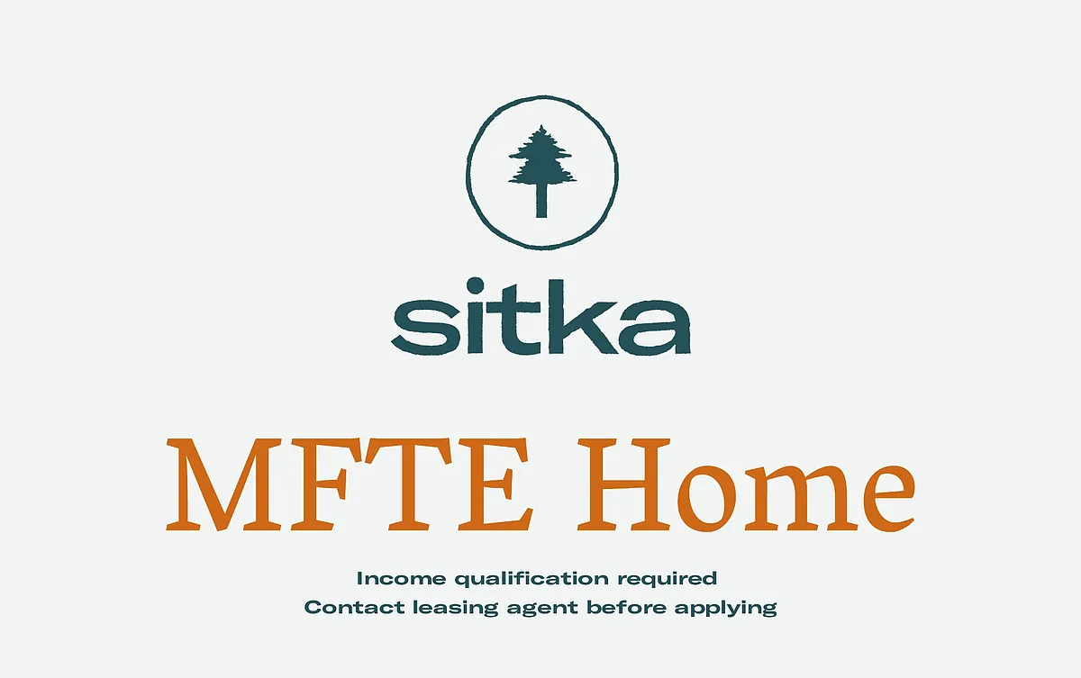 Floor plan MFTE Urban 1 Bedroom - U1