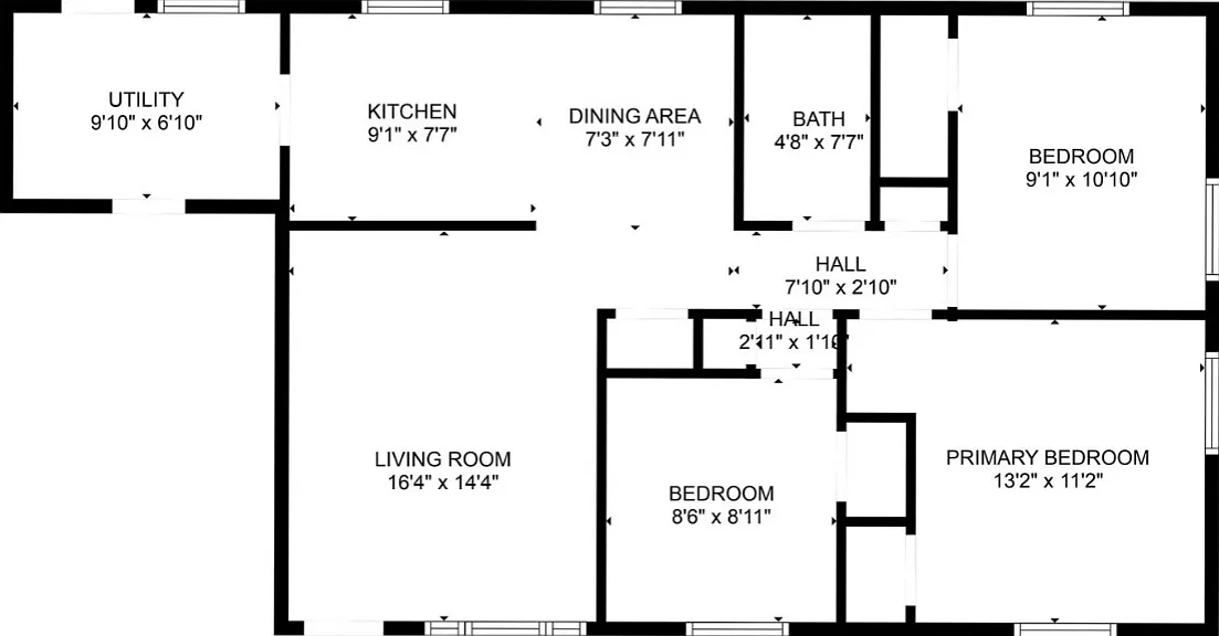 3 bed, 995 sqft, $1,300 — Photo 1