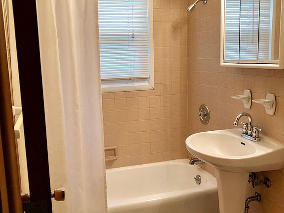 Master bath fully tiled