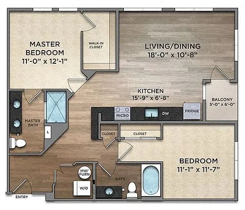 Floor plan B2-0