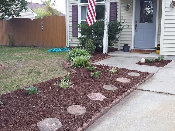 Front house area