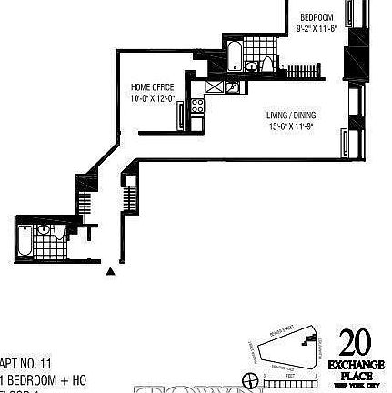 3rd image of 20 Exchange Pl APT 1411