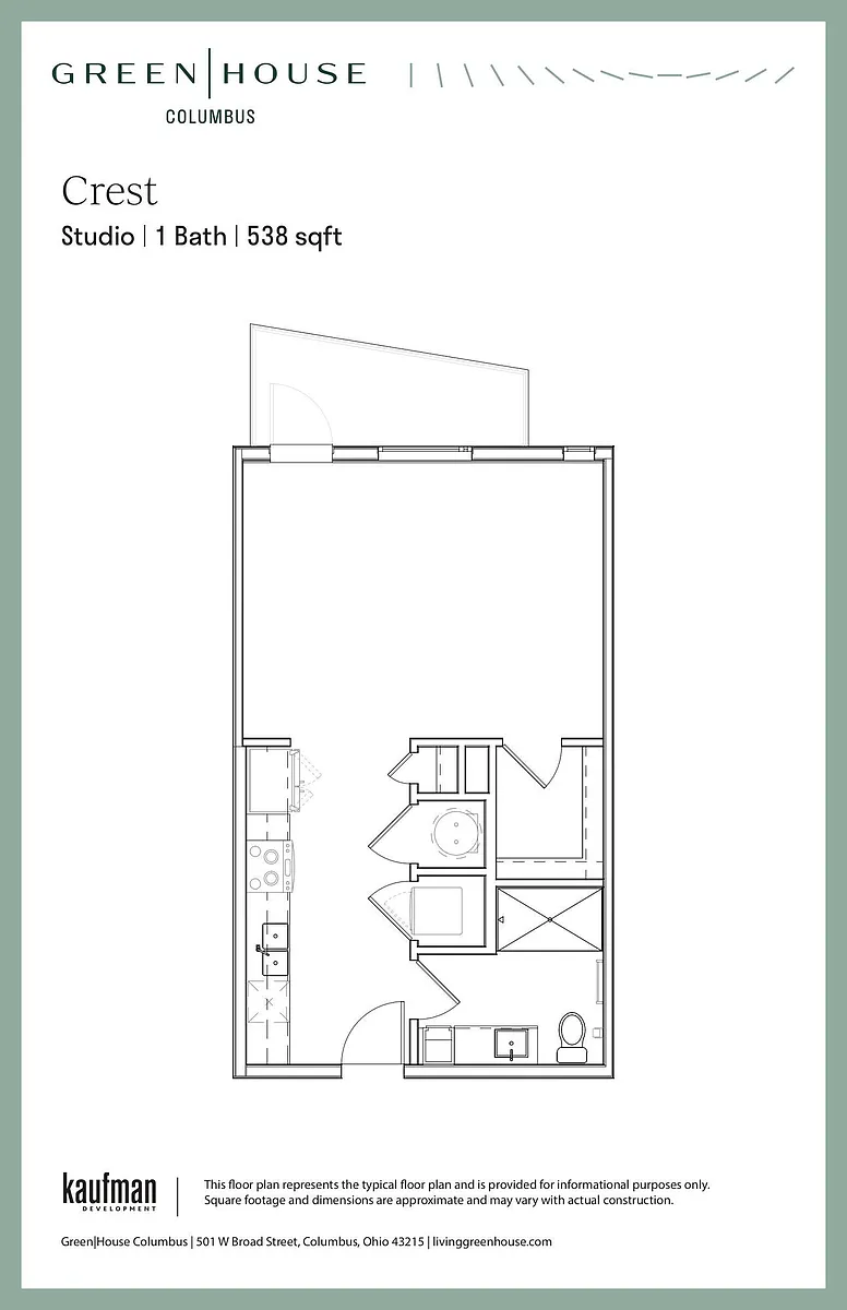 Floor plan Crest