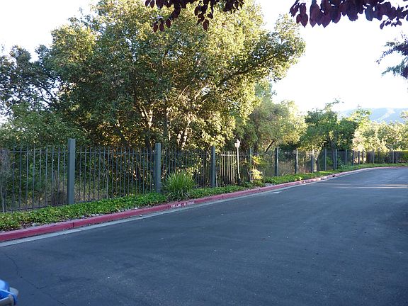 View from front of house
