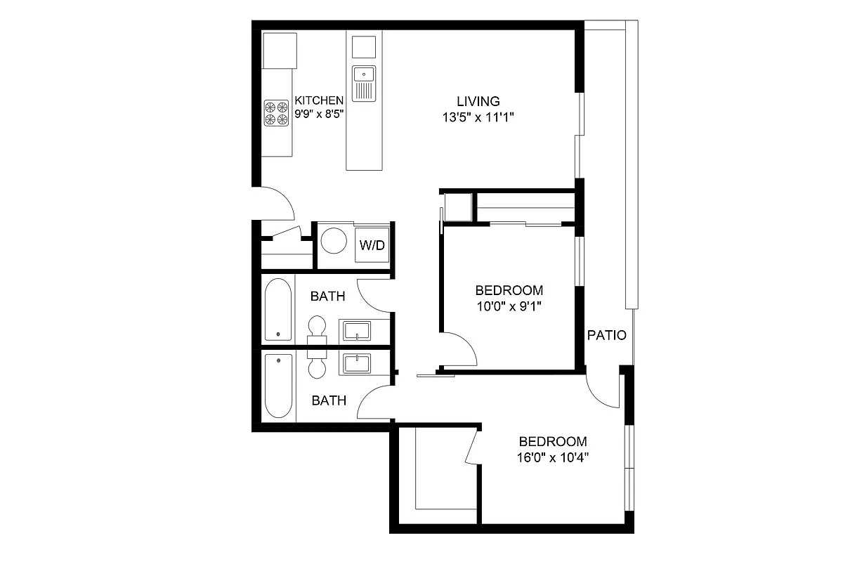 Floor plan Plan J