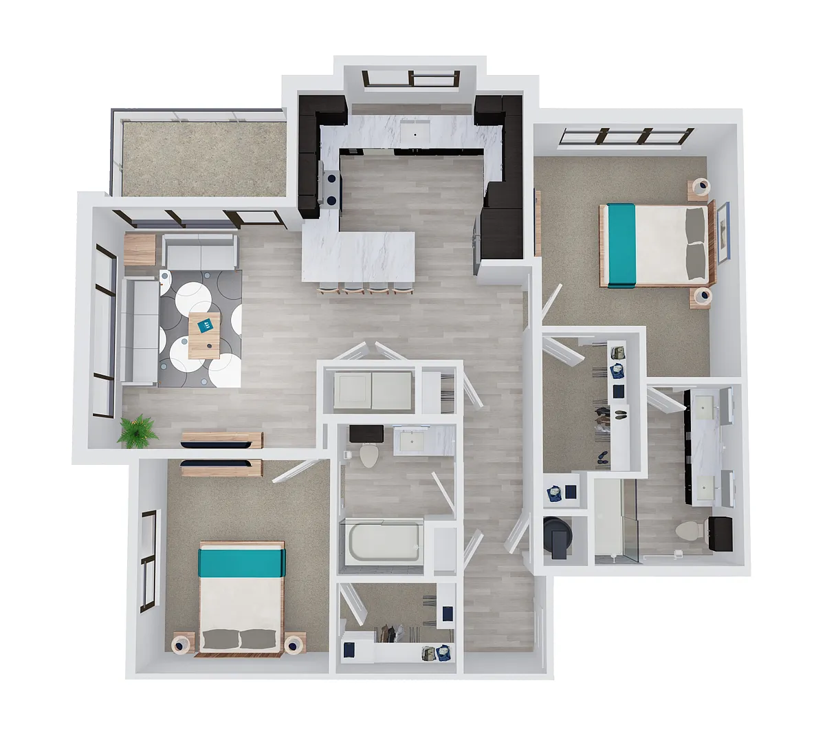 Floor plan B4