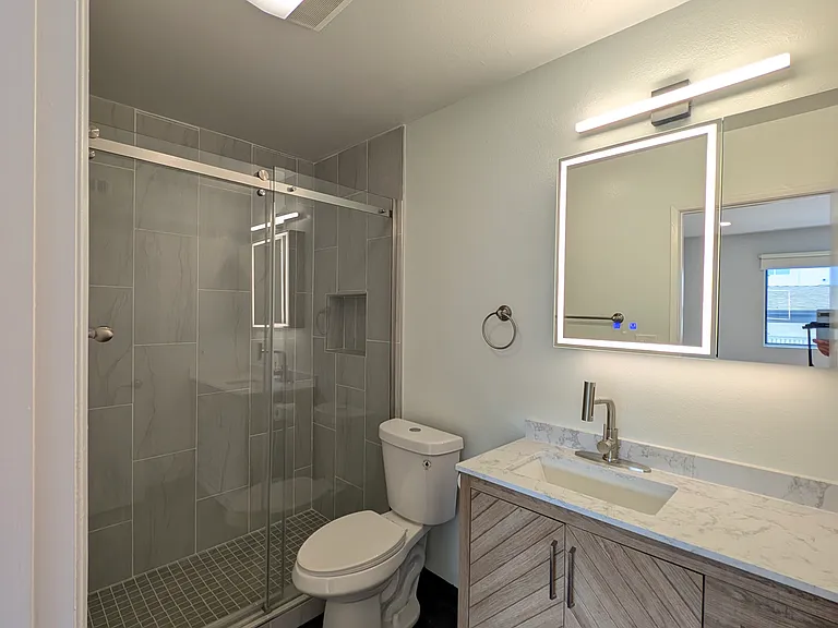 New master bathroom