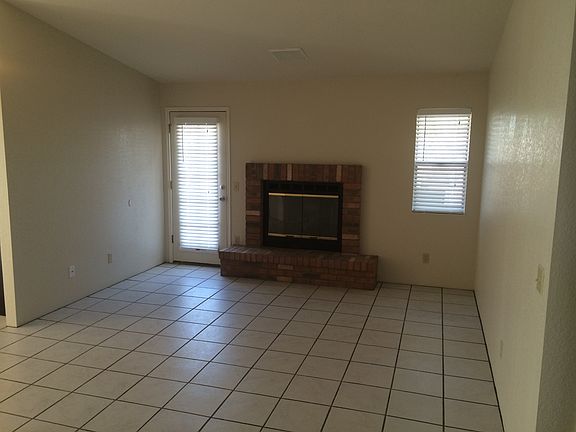 Living room with gas fireplace