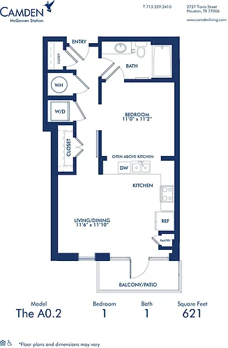 Floor plan A02