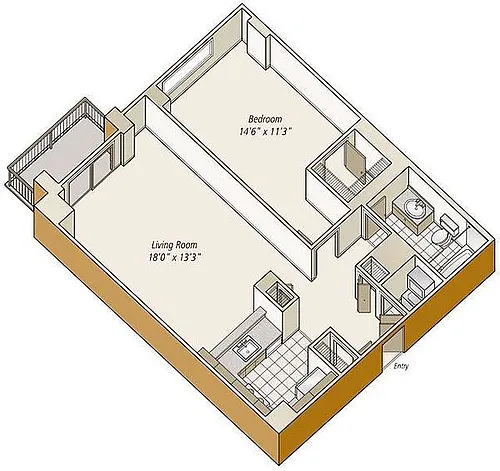 Floor plan A11 T