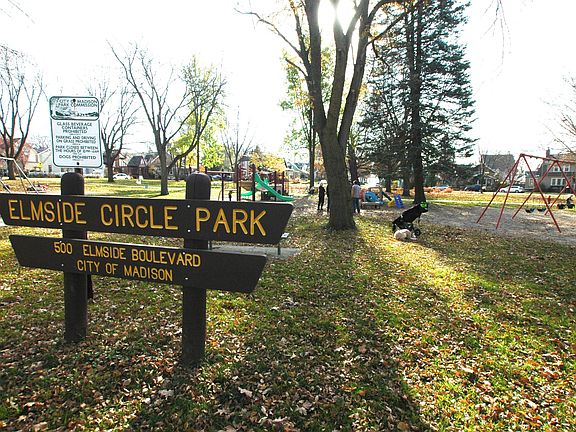 circle park - 1 block away