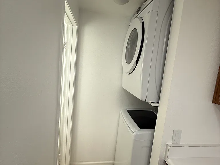 Washer and dryer
