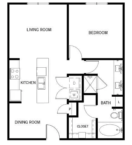 Floor plan A1D