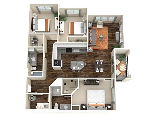 Floor plan C1