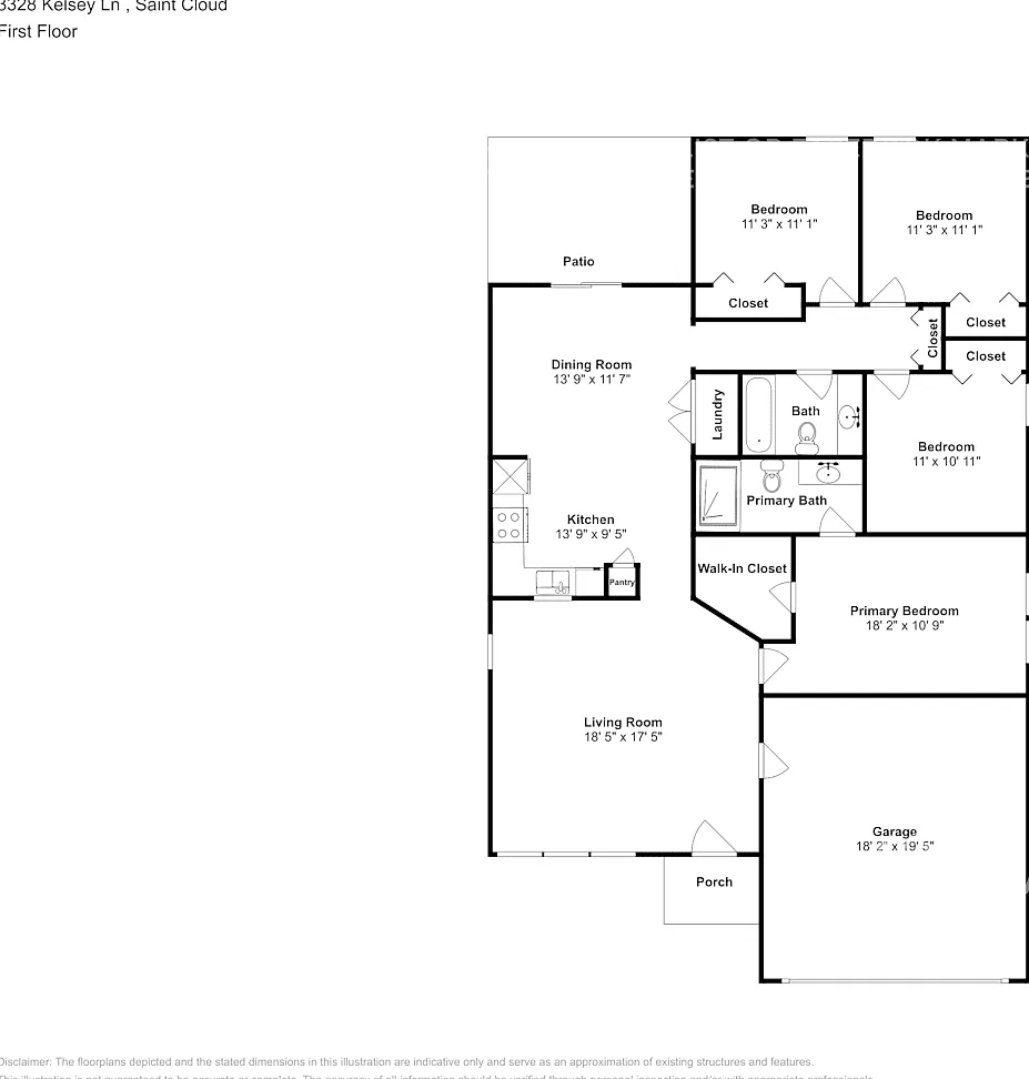 3328 Kelsey Ln Saint Cloud, FL 34772 — Photo 2