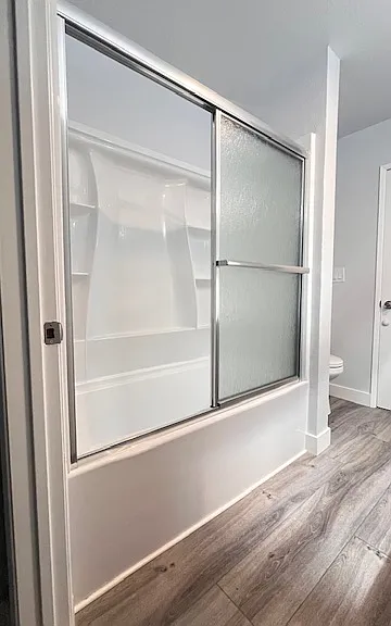 Bathroom with a shower