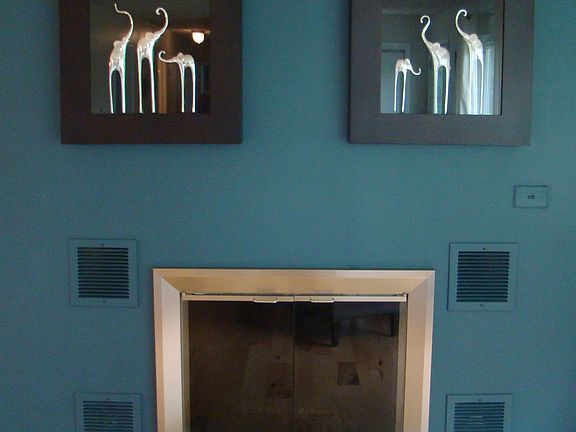 fireplace #1-gas log