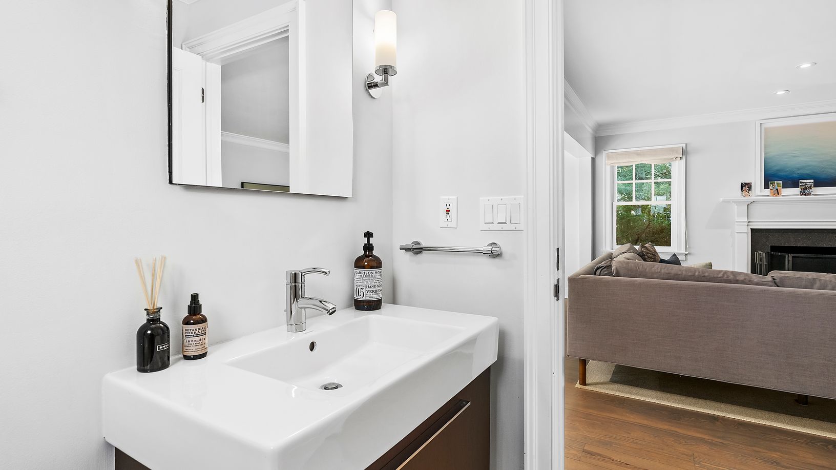 Half Bath off Living Room