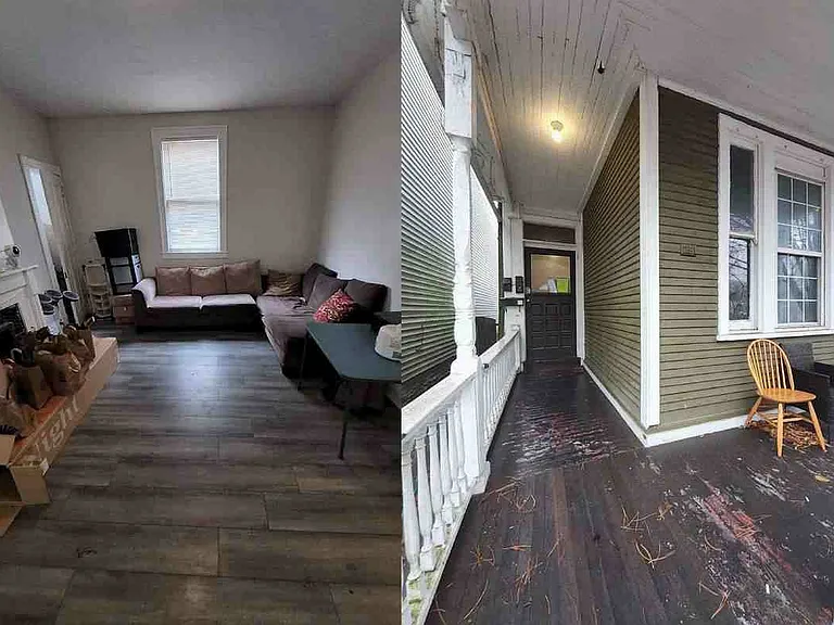 entrance and first floor living room