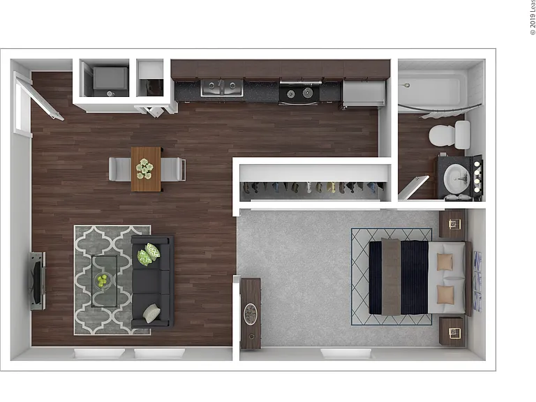 Snow Lake: Beds - Studio: Baths - 1: SqFt Range - 442 to 442