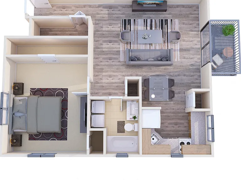 Curren Terrace Apartment Homes — Photo 19