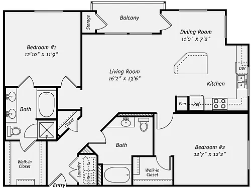 Floor plan B3
