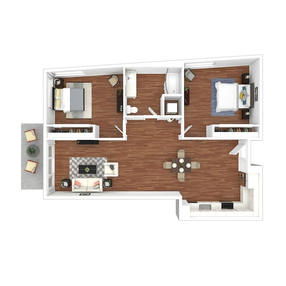 Floor plan B-6
