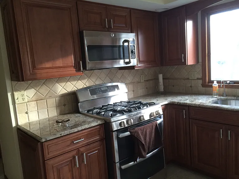New Stove and Italian tiles for backsplash