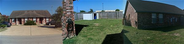 Front and Back of Property