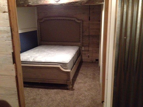 Basement bedroom
