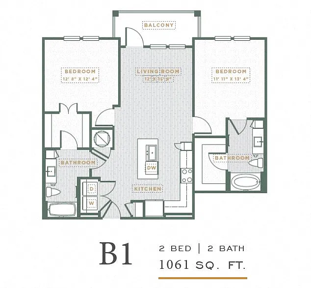 Floor plan B1