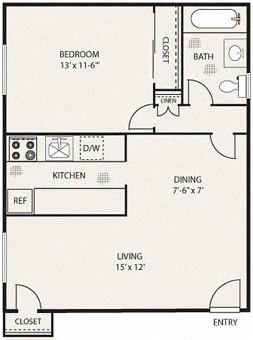 Floor plan The Huntington Premium