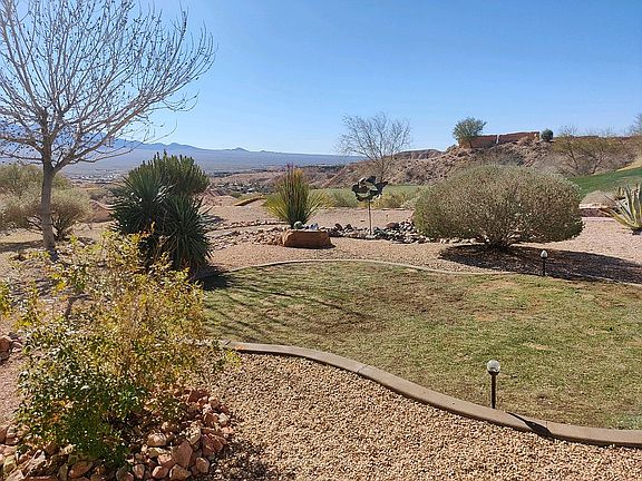 Rear yard and view