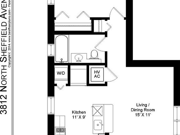 5th image of 3824 N Sheffield Ave #3N