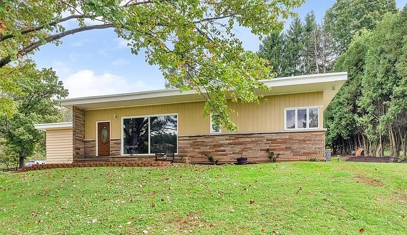 UNIQUE CONTEMPORARY HOME ON 1+ ACRES