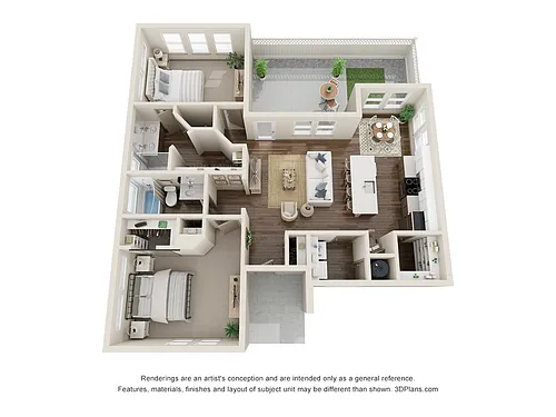 Floor plan 2B