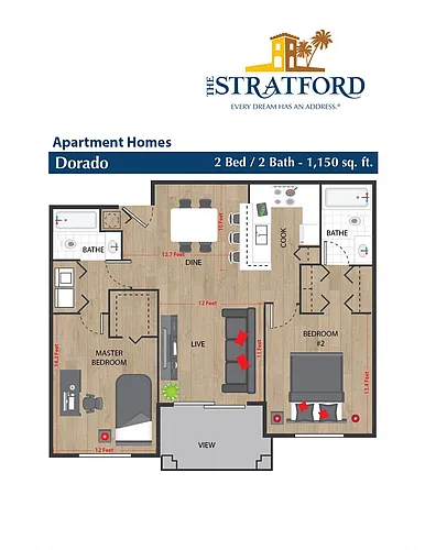 Floor plan Dorado