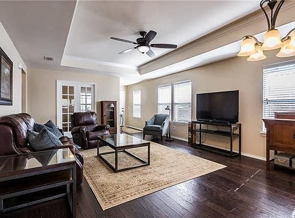View of livingroom from kitchen